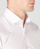 Remus Uomo Slim Kirk Shirt Light Pink