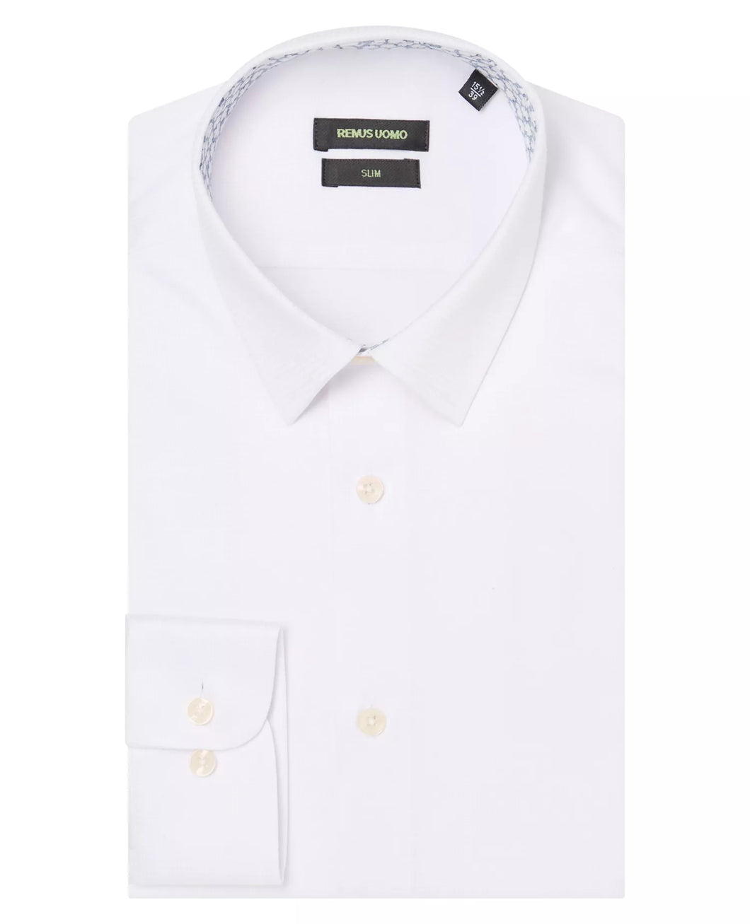 Remus Uomo Slim Structure Shirt White