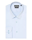 Remus Uomo Slim Structure Shirt Light Blue