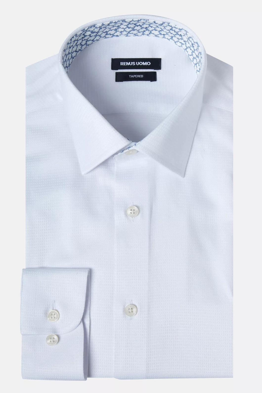 Remus Uomo Structure Shirt White