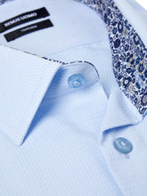 Load image into Gallery viewer, Remus Uomo Tapered Parker Shirt Light Blue
