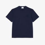 Lacoste Square Logo T-shirt Navy