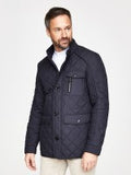 Cabano Step Quilt Jacket Navy