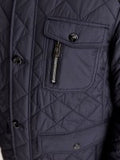 Cabano Step Quilt Jacket Navy