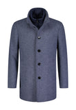 Roy Robson Wool Overcoat Hamptons Blue