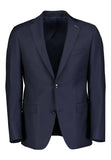 Roy Robson Regular Wool Jacket Navy Marine