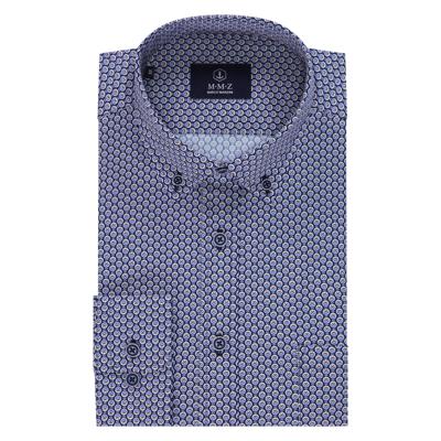 Marco Manzini Jerome Shirt Fine Print Navy