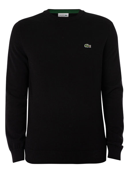 Lacoste Crewneck Sweater Black
