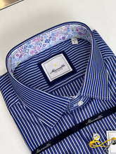Load image into Gallery viewer, Joe A02/070                Dk Stp Dk blue
