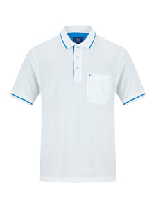 55101/Plain             Polo 01 White