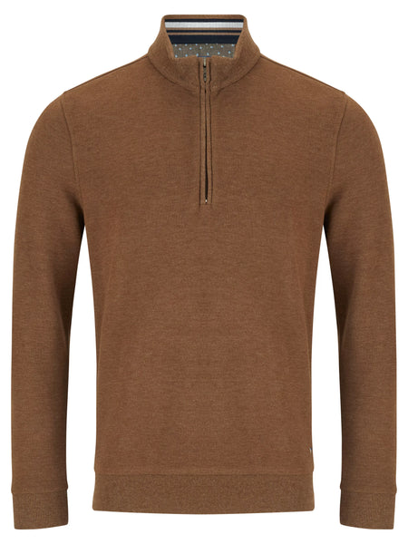 DG's Drifter Twill Half zip Camel