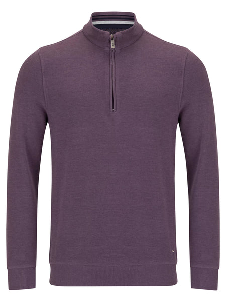 DG's Drifter Twill Half zip Purple