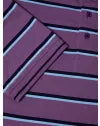 Load image into Gallery viewer, 55356/Stripe        Polo Purple
