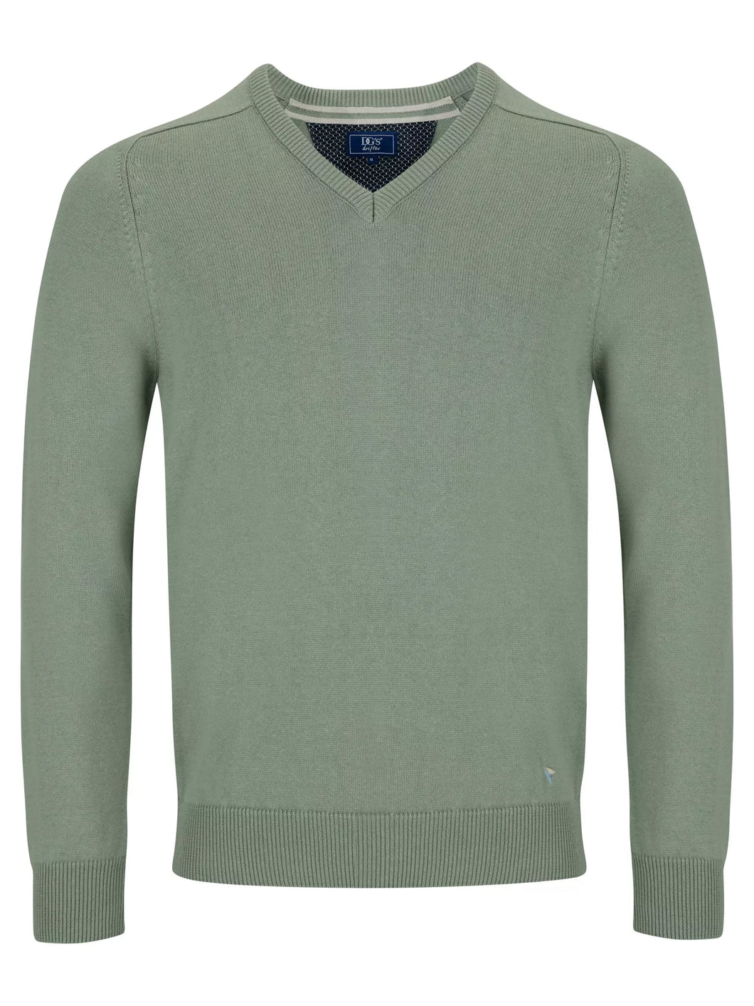 DG's Drifter V-neck Sweater Green