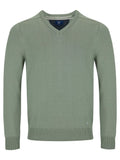 DG's Drifter V-neck Sweater Green