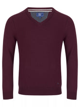 Load image into Gallery viewer, DG&#39;s Drifter V-neck Sweater Red
