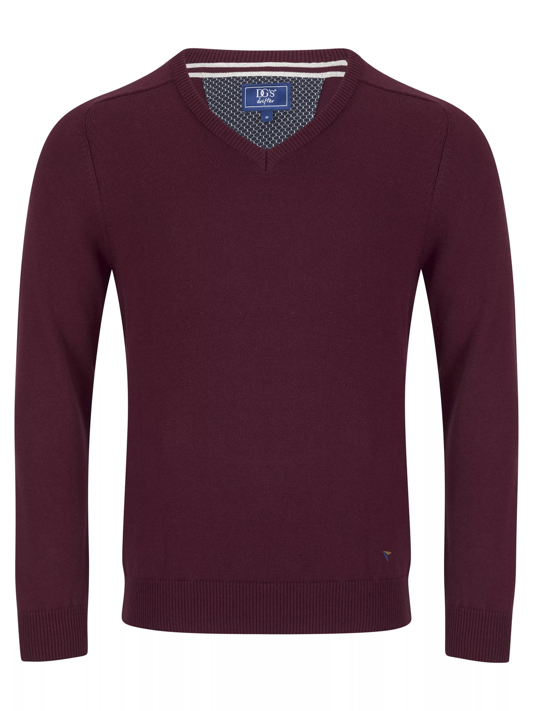 DG's Drifter V-neck Sweater Red
