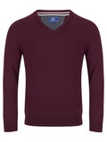 DG's Drifter V-neck Sweater Red