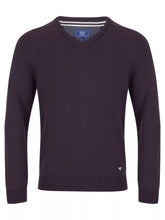 Load image into Gallery viewer, DG&#39;s Drifter V-neck Sweater Purple
