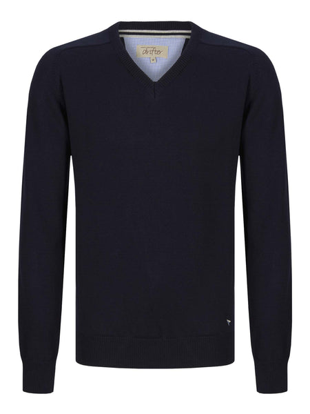DG's Drifter V-neck Sweater Navy