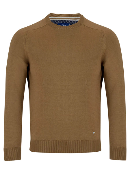 DG's Drifter Crew neck Sweater Gold