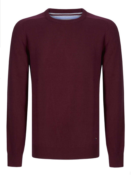 DG's Drifter Crewneck Sweater Dark Red