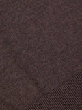 Remus Uomo Cotton Half Zip Dark Brown