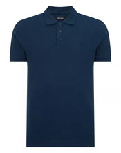 Load image into Gallery viewer, Reums Uomo Waffle Polo Dark Blue
