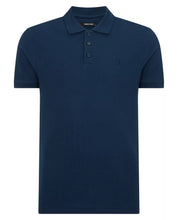 Load image into Gallery viewer, Remus Uomo Knit Polo Dark Blue
