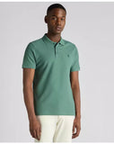 Remus Uomo Waffle Polo Dark Green