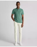 Remus Uomo Waffle Polo Dark Green