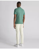 Remus Uomo Waffle Polo Dark Green