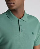 Remus Uomo Knit Polo Dark Green