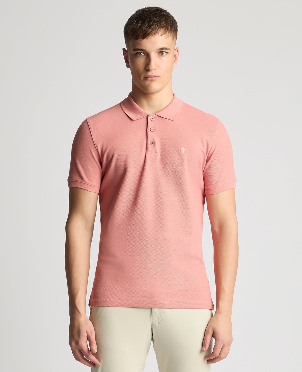 58803/Polo                Waffle 63 Pink