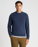 Remus Uomo Crewneck Sweater Dark Blue