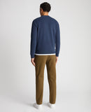 Remus Uomo Crewneck Sweater Dark Blue