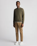 Remus Uomo Crewneck Sweater Dusty Olive
