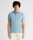 Remus Uomo Knit Polo Blue