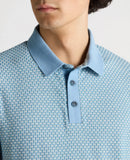 Remus Uomo Knit Polo Blue