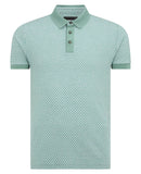 Remus Uomo Knit Polo Green