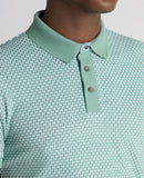 Remus Uomo Knit Polo Green