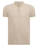 Remus Uomo Knit Polo Sand