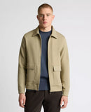 Remus Uomo Zip Shacket Sand