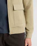 Remus Uomo Zip Shacket Sand