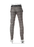 Alberto Glen Check Hybrid Slack Grey