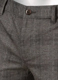 Alberto Glen Check Hybrid Slack Grey