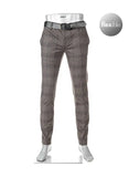 Alberto Glen Check Hybrid Slack Grey