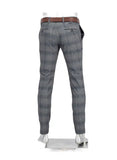 Alberto Glen Check Hybrid Slack Grey