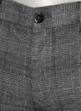 Alberto Glen Check Hybrid Slack Grey