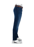 Alberto Pipe Lefthand Denim Jean Navy